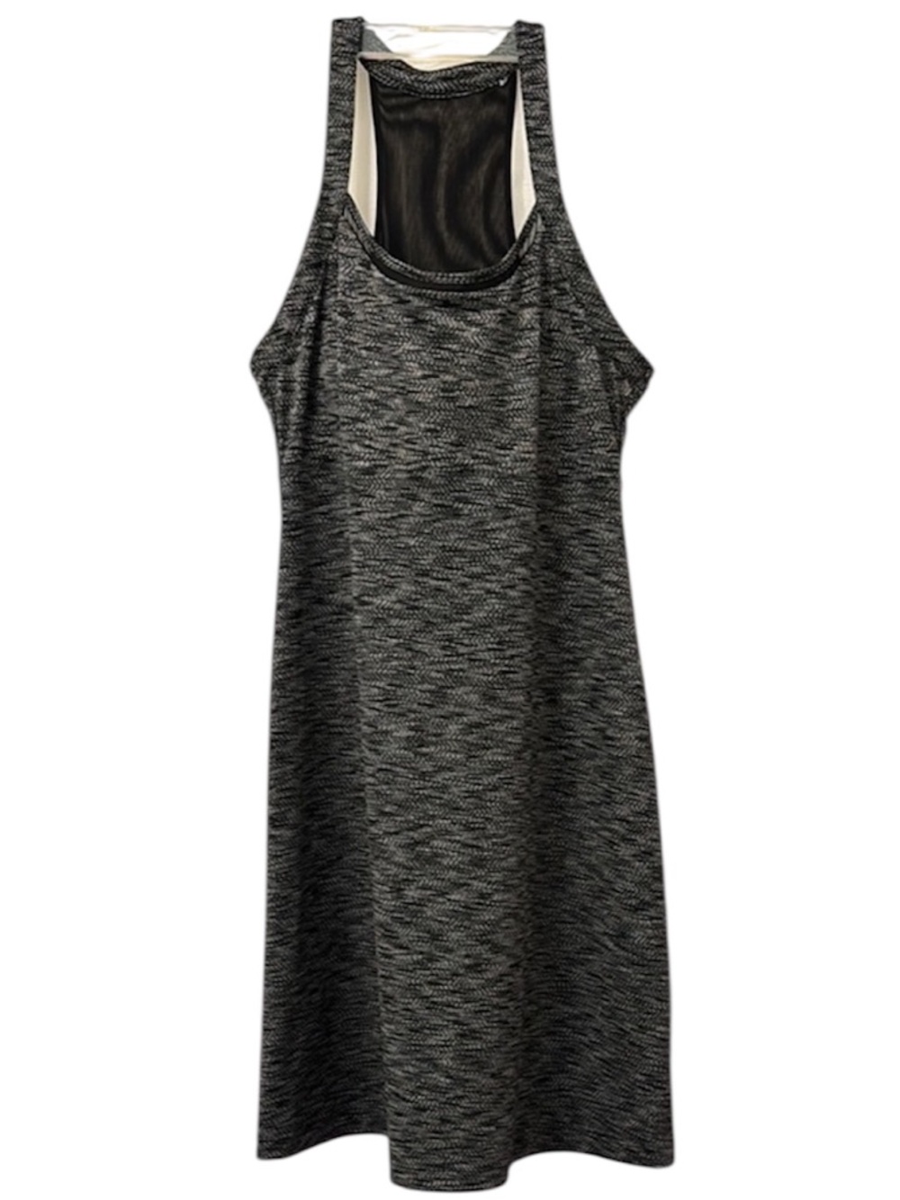 Mondetta Charcoal Heather Athletic Racerback Dress — Size Medium